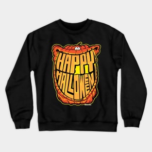 Halloween Grin Jack-O-Lantern Crewneck Sweatshirt